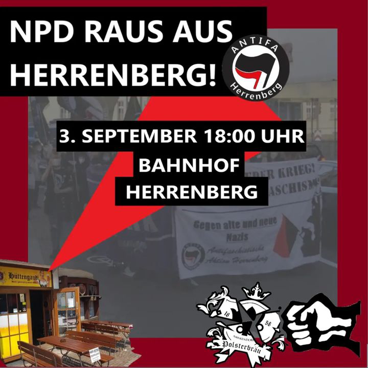 NPD RAUS AUS HERRENBERG